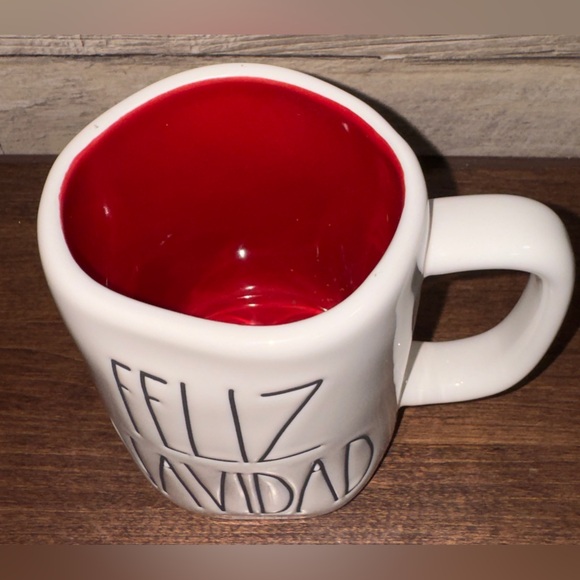 Super Cute FELIZ NAVIDAD Mug Coffee Cup by Rae Dunn by Magenta - NEW - Picture 4 of 9